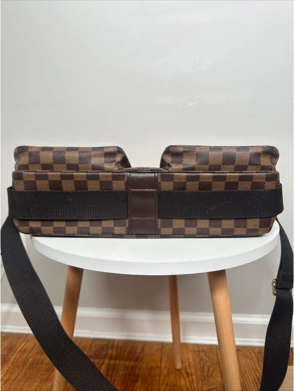 Louis Vuitton Broadway Messenger Bag Damier Ebene Canvas